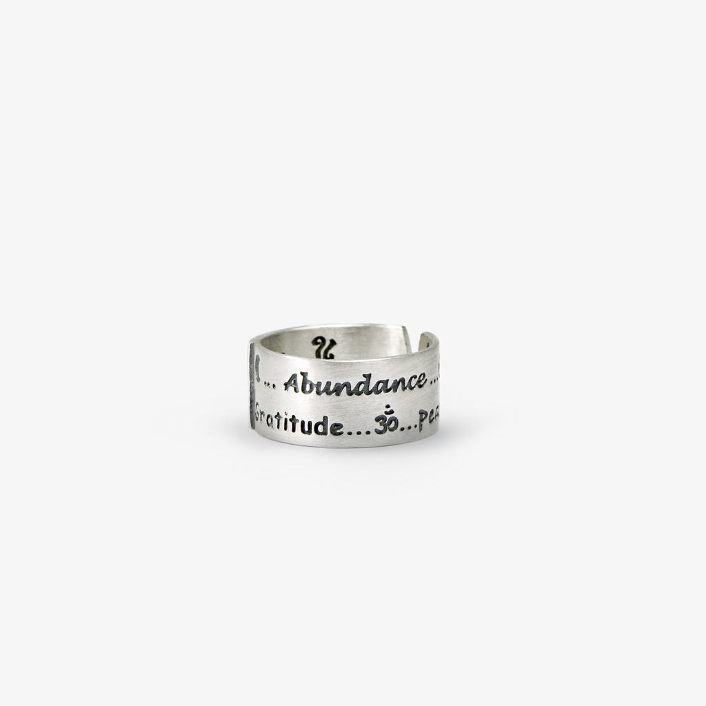 Bague carte de l'âme