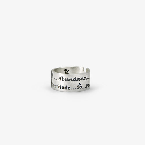 Bague carte de l'âme
